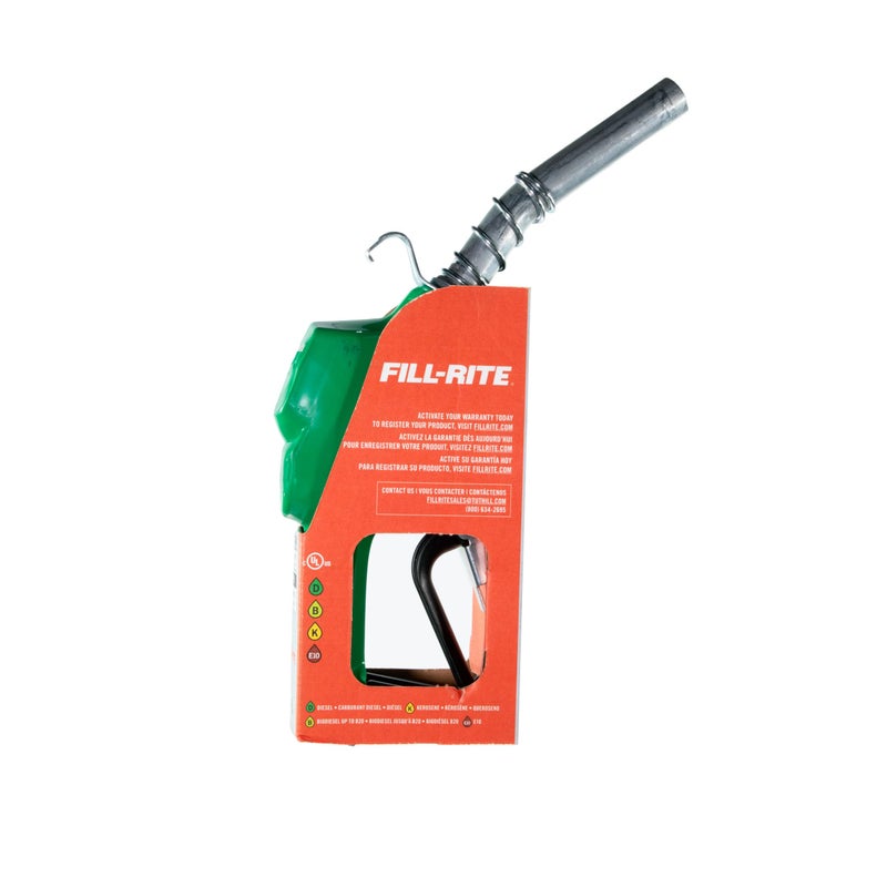 FILL RITE Fill-Rite N075DAU10 3/4" Automatic Nozzle (Green) - Image 5